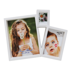 قاب-خانواده-سه-عکس-کد-1-سفید