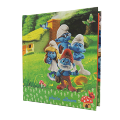 آلبوم-عکس-چسبی-سیمی-فنریمدل-کارتونی