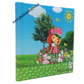 آلبوم-عکس-چسبی-سیمی-فنریمدل-کارتونی