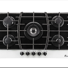 گاز-شیشه-ای-بیمکث-با-نمای-شیشه-مشکی-و-سفید-مدل-MG0060