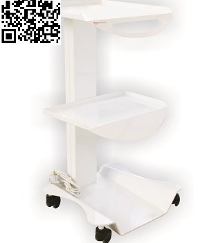 سرویتور-فلزی-2-طبقه-پایه-پدال-دار-SP2