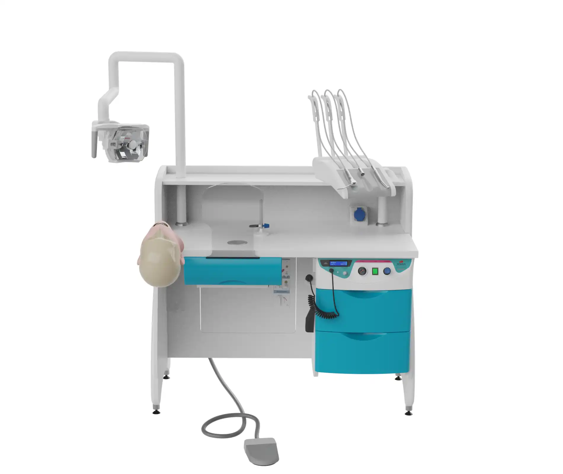 میز-پری-کلینیک-تک-کاربره-Panorama-دنتوس-Dentus