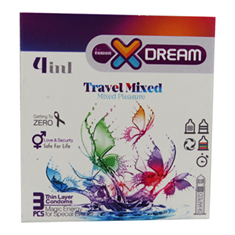 کاندوم-3-عددی-لذت-های-مختلف-ایکس-دریم-Travel-Mixed