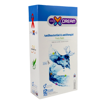 کاندوم-12-عددی-آنتی-باکتریال-ضد-قارچ-ایکس-دریم-ANTIBACTERIALANTIFUNGAL