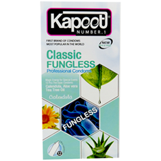 کاندوم-12-عددی-آنتی-باکتریالکاپوتCLASSIC-FUNGLESS