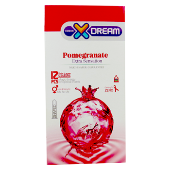 کاندوم-12-عددی-اناری-جمع-کنندهایکس-دریم-POMEGRANATE