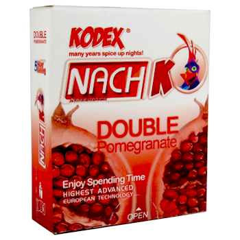 کاندوم-3-عددیناچ-کدکس-اناریDOUBLE-Pomegranate