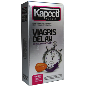 کاندوم-12-عددی-بزرگ-کنندهلارگوکاپوت-VIAGRIS-DELAY