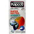 کاندوم-12-عددی-خاردار-و-حلقوی-کاپوت-SUPER-DOTTED-RIBBED