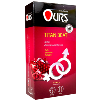 کاندوم-12-عددی-تیتان-بت-اورس-TITAN-BEAT