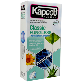 کاندوم-12-عددی-آنتی-باکتریالکاپوتCLASSIC-FUNGLESS