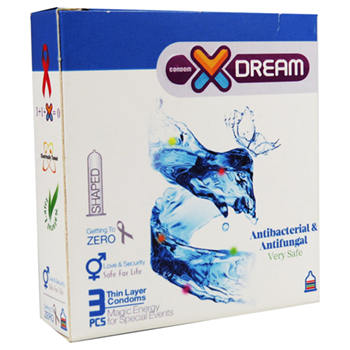 کاندوم-3-عددی-آنتی-باکتریال-ضد-قارچ-ایکس-دریم-ANTIBACTERIALANTIFUNGAL
