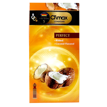 کاندوم-12-عددی-روان-کنندگی-نارگیل-شیاردارکلایمکس-PERFECT