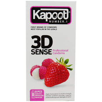 کاندوم-12-عددی-احساس-سه-بعدی-کاپوت-3D-SENSE