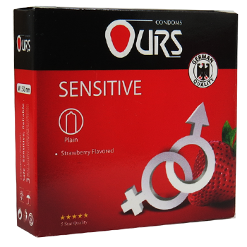 کاندوم-3-عددی-سنسیتیو-اورس-SENSITIVE