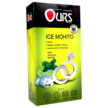 کاندوم-12-عددی-آیس-موهیتو-اورس-ICE-MOHITO