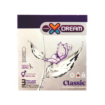 کاندوم-3عددی-کلاسیک-ایکس-دریم-CLASSIC