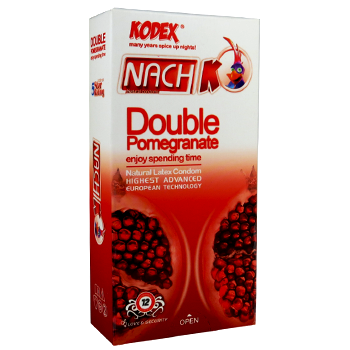 کاندوم-12-عددیناچ-کدکس-اناریDOUBLE-Pomegranate