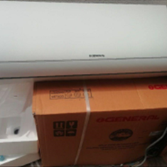 کولر-گازی-تک-کاره-اجنرال-پیستونی-پنل-سفید-ضدخش