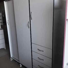 کمد-لباس-درب-ریلی-دو-قلو