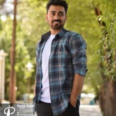 پیراهن-کتان-کش-چهارخانهشُست-شده-دوخت-صنعتی