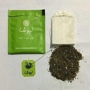 چای-سبز-و-لیمو-کیسه-ای-نیوشا