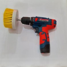 دریل-شارژی-با-فرچه-مبل-شوی