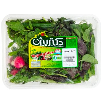 سبزی-خوردن-دکتر-بیژن-مقدار-180-گرم