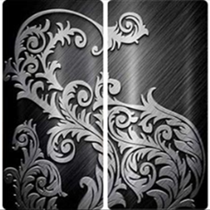 رادیاتور-شیشه-ای-آترین-متوسط-دو-تکه