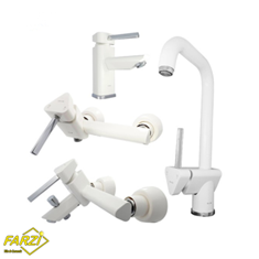 ست-4-تکه-شیرآلات-کلار-مدل-برمودا-سفید