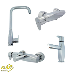 ست-4-تکه-شیرآلات-کلار-مدل-برلیان-کروم
