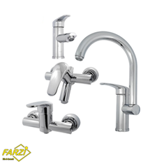 ست-4-تکه-شیرآلات-کلار-مدل-آریا-کروم