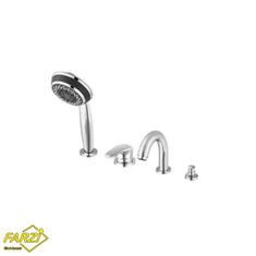 ست-شیرآلات-وان-و-جکوزی-کلار-مدل-آریا-کروم