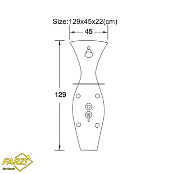 پانل-دوش-شاینی-مدل-N-SP018