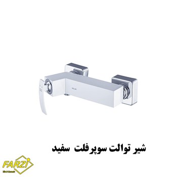 ست-4-تکه-شیرآلات-کلار-مدل-سوپرفلت-سفید