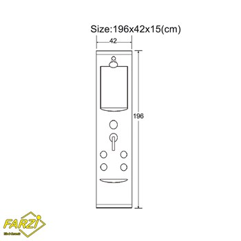 پانل-دوش-شاینی-مدل-N-SP015