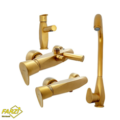 ست-4-تکه-شیرآلات-کلار-مدل-برلیان-طلا-مات