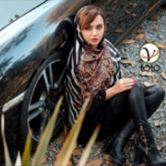 روسری-طرح-جدید-پلنگی-قواره-بزرگ-ترک-دور-دست-دوز-کد110