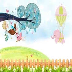 پوستر-دیواری-سه-بعدی-طرح-اتاق-کودک-کد-588