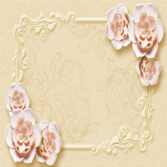 پوستر-دیواری-سه-بعدی-طرح-گل-زیبا-کد-120