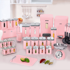 سرویس-حبوبات-37-پارچه-لیمون-چهارگوش-صورتی-پاستیلی