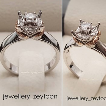 انگشتر-پایه-جواهر