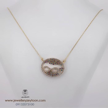 گردنبند-اسپرت-طرح-گل-رز