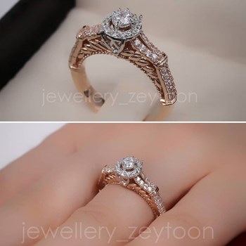 انگشتر-پایه-جواهر