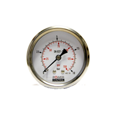 مانومتر-پاور-کنترل-استیل-برنج-افقیصفحه-63-میلی-متری-روغنی