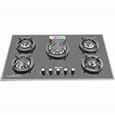 اجاق-گاز-صفحه-ای-پنج-شعله-پلوپز-وسط-شیشه-ای-کد-120-ملینی