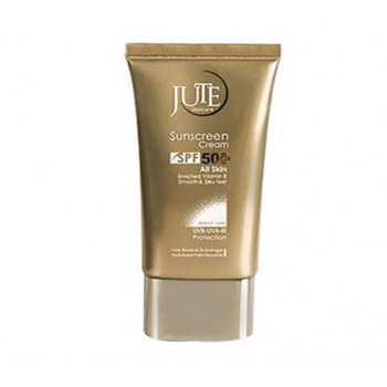 کرم-ضد-آفتاب-JUTE-با-SPF50-مناسب-انواع-پوست-و-فاقد-رنگ-دانه
