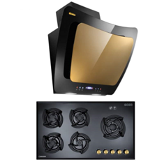 هود-و-اجاق-گاز-صفحه-ای-درخشان-مدل-کلون-G610