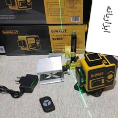 تراز-لیزری-دیوالت-سنسوردار3بعدی-نورسبز-باطری-لتیومی2باطری-قدرت-برد-20-متر-ریموت-روشن-و-خاموش-کردن-دستگاه