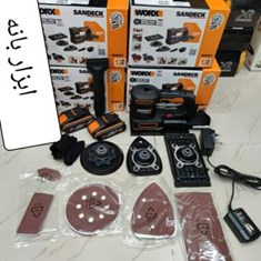 سنباده-لرزان-همه-کاره-ورکس-20-ولت-مدلW-820-9دارای-یک-عدد-باطری-یدک